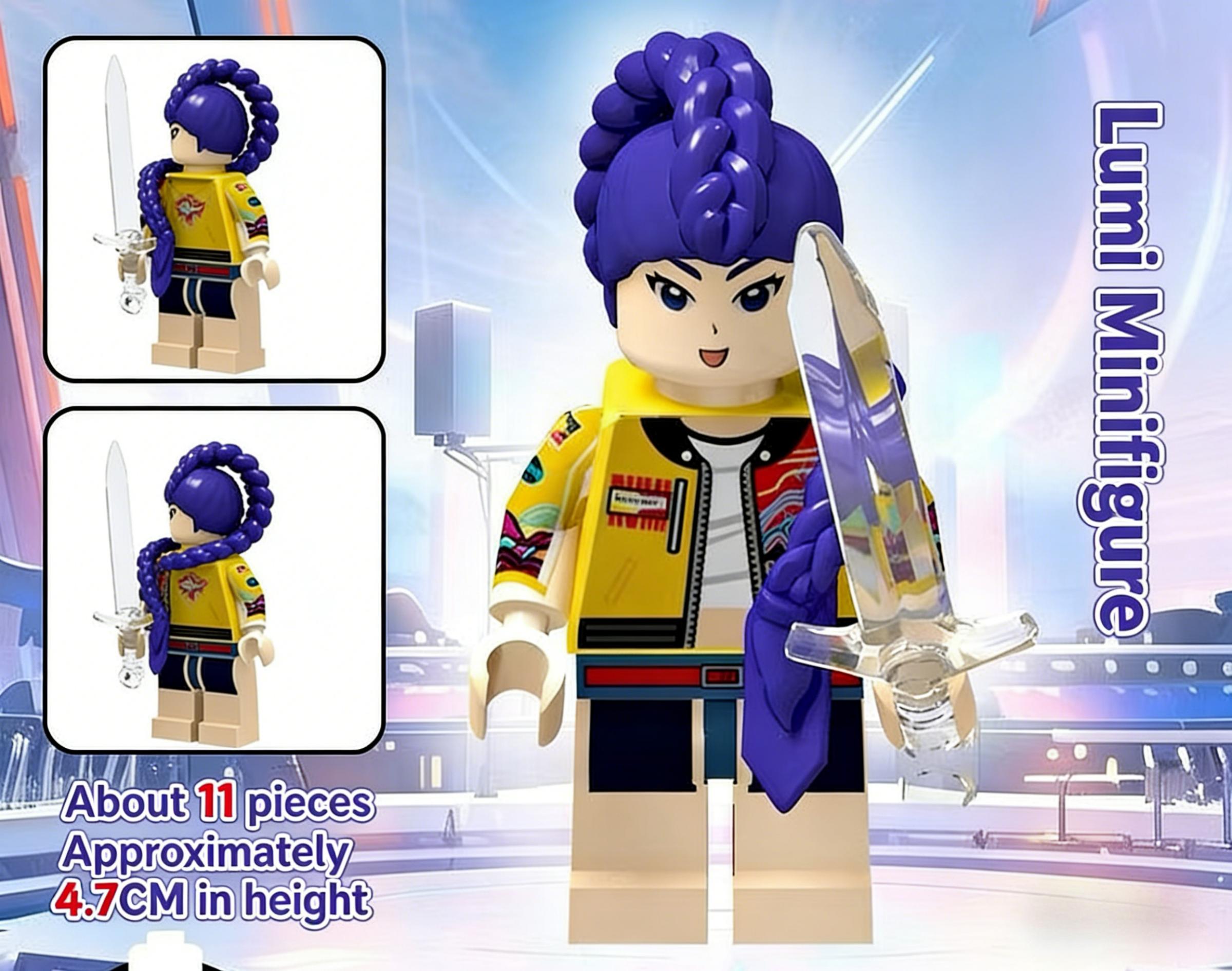 New Launch: Witch Hunter Squad Lumi Building Block Minifigure | Collectible Assembly Toy