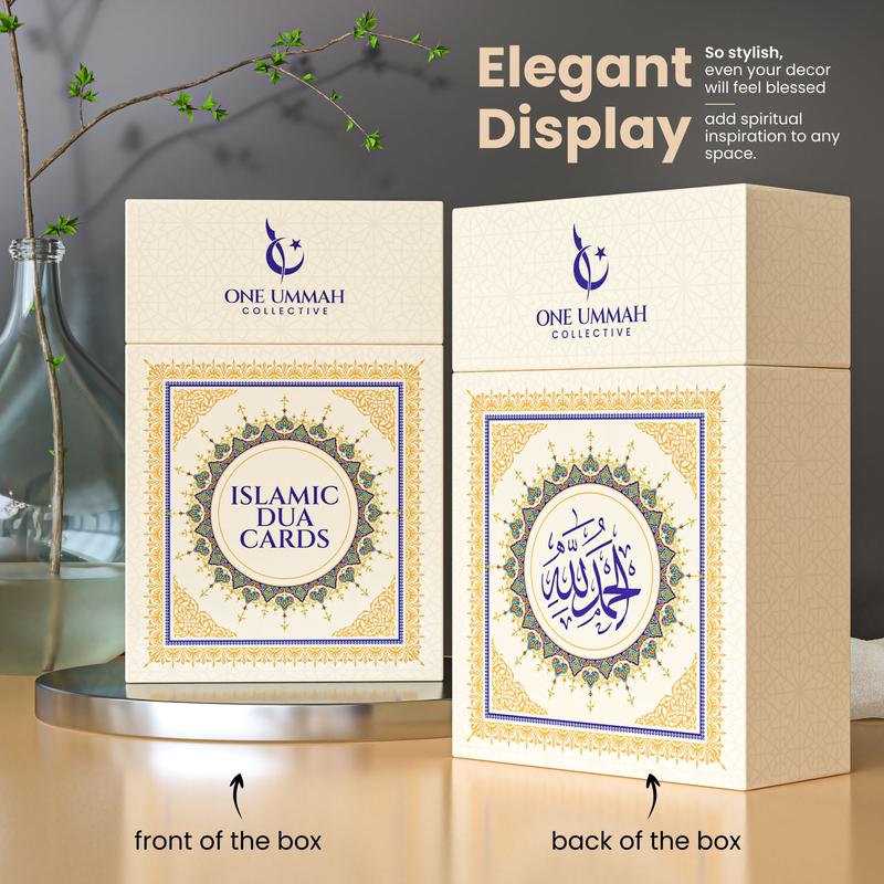 Dua Flash Cards - Color-Coded by Emotions - Bilingual Supplications with Translation, Transliteration & Story - Quran & Sunnah Prayers, Ramadan and Eid Gift