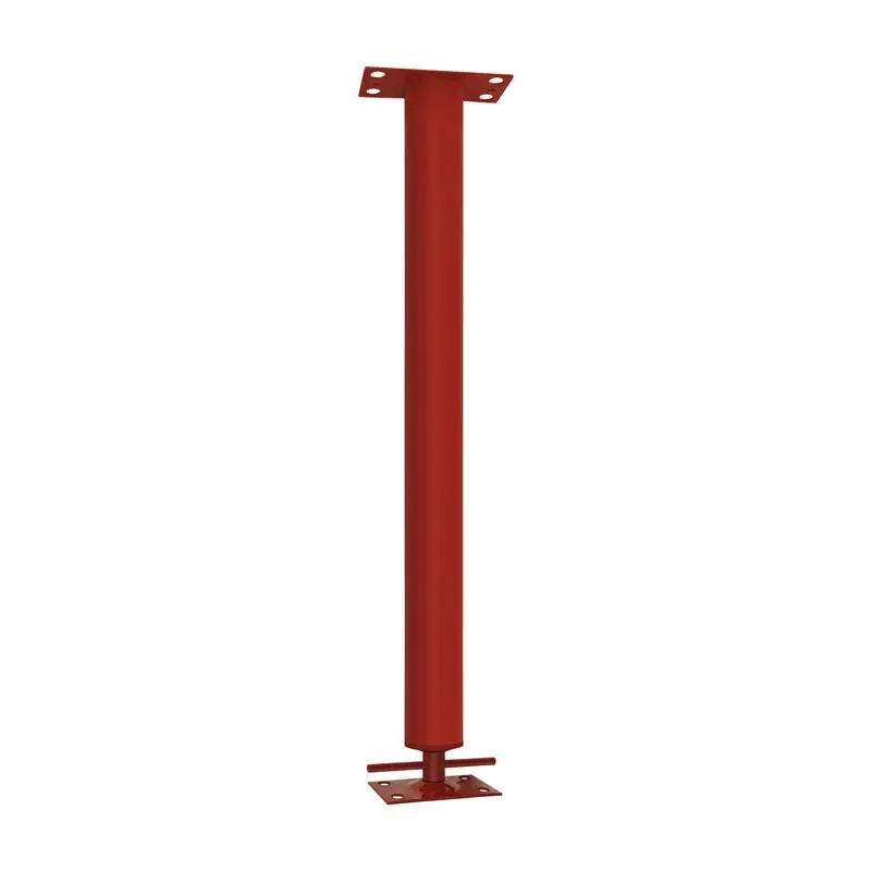 TIGER 5007300 Adjustable Steel Building Support Column - 28-32 in, 3 in Dia, 11-Gauge, 23700 lbs Load Capacity for Sagging Floors, Porches & Decks, Remodeling, Room Additions, Secondary Support, Corrects Sags