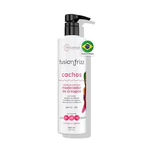 BRSCIENCE FusionFrizz Curl Cream – Defining Hold for Coily & Kinky Hair, Twist & Natural Curls