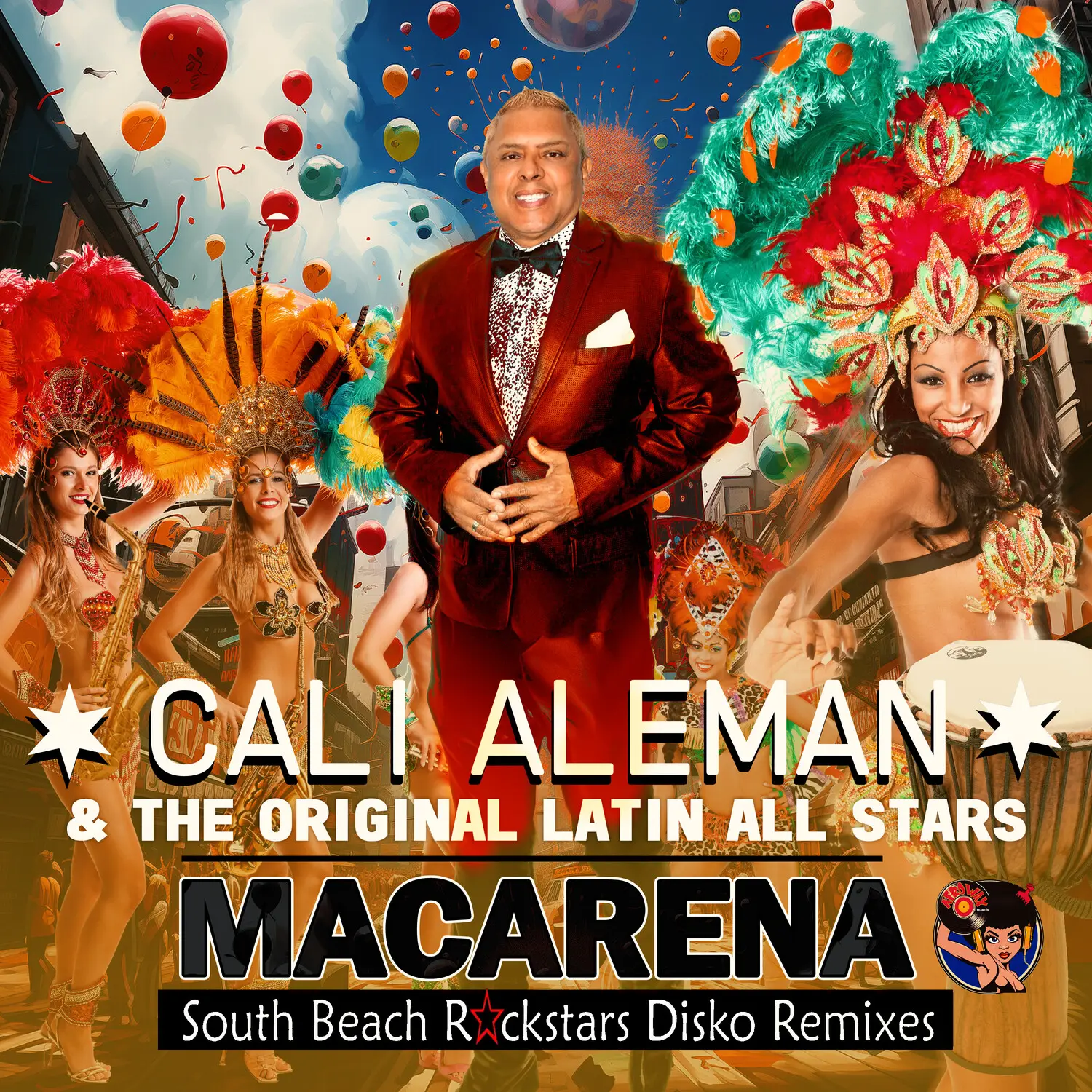 Aleman,Cali & The Original Latin All Stars - Macarena (South Beach Rockstars Disko Remixes)  [COMPACT DISC - CD]