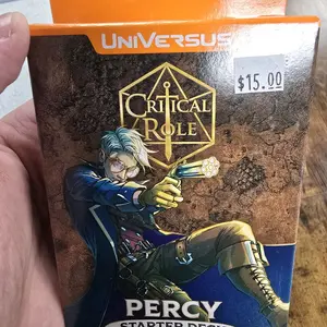 universus tcg english percy critical role starter deck