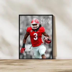 Todd Gurley Art Print  Georgia Bulldogs UGA Football Decor . NO FRAMED