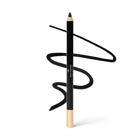 Westmore Beauty Lasting Effects Soft Glide Eyeliner, Smudge-Proof & Waterproof, Soft Matte Finish Gel Pencil for Flawless Makeup