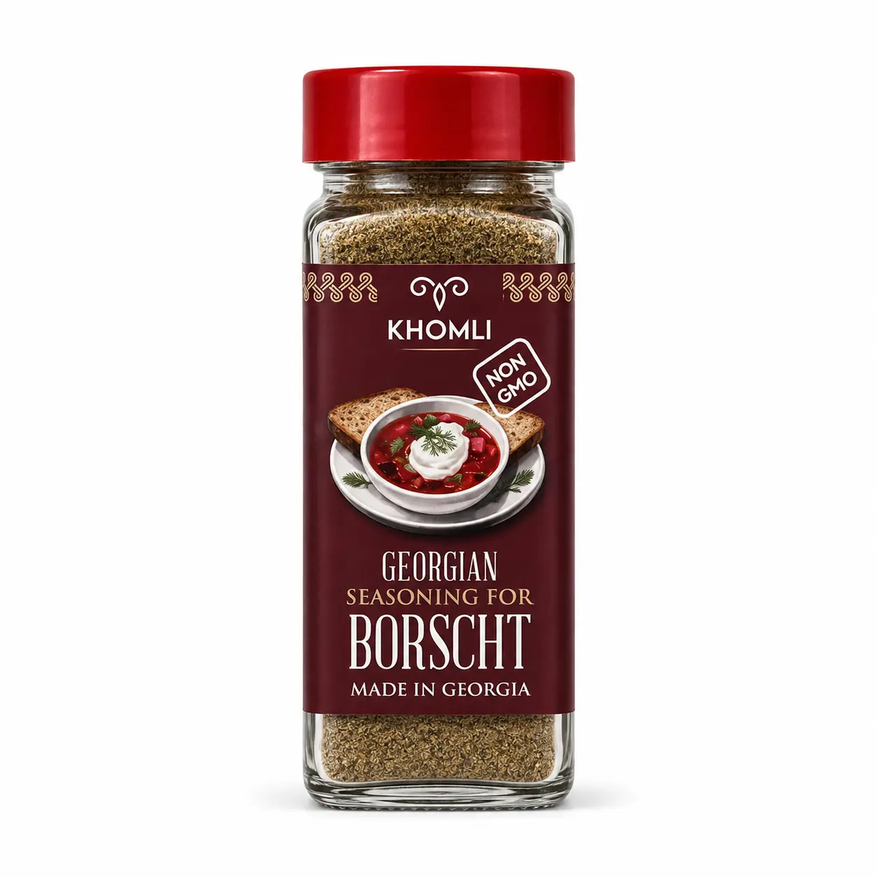 BORSCHT, Georgian Seasoning, net wt. 2.12 oz (60g), khomli brand