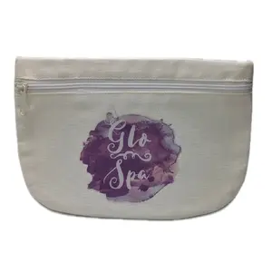 Glo Spa canvas pouch