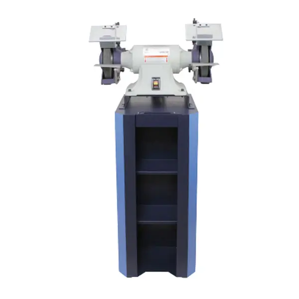 Palmgren 8 in. XP Bench Grinder/Pedestal Dust Collector Combo 9682079