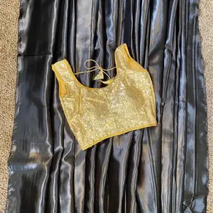 Satin Silk Saree With Blouses