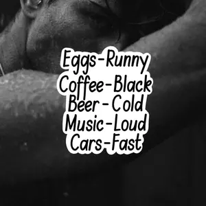 Eggs Runny Sticker Coffee Black Decal Wing Tattoo Book Lovers Gift Bookish Stickers Booktok Quote Romance Book Merch Dom Quote