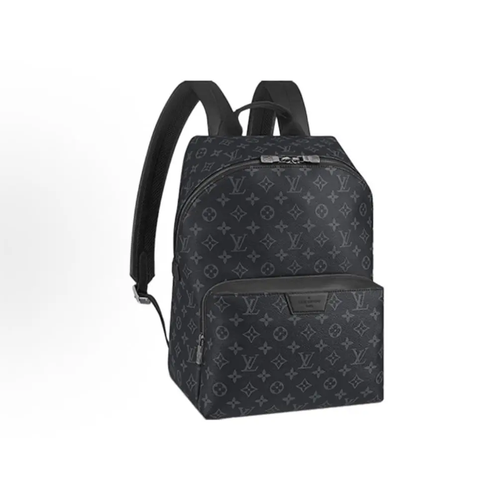 Pre-owned Louis Vuitton Discovery PM Backpack Black Men's Small