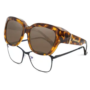 Meeloog Fit Over Glasses Sunglasses For Women Oversized Polarized Sunglasses Over Glasses Driving Sun Shades ST6494