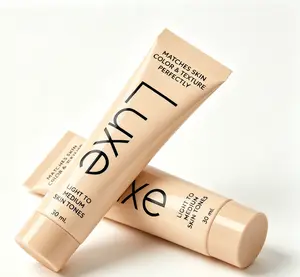 Luxe Color Changing Foundation for Women – Instantly Adapts to Your Skin Tone – Buildable Light-to-Medium, Medium Dark-to-Dark, Coverage – 12-Hour Wear – Natural Dewy Finish Concealer Makeup Matte Evening Hyaluronic Niacinamide Cosmetic