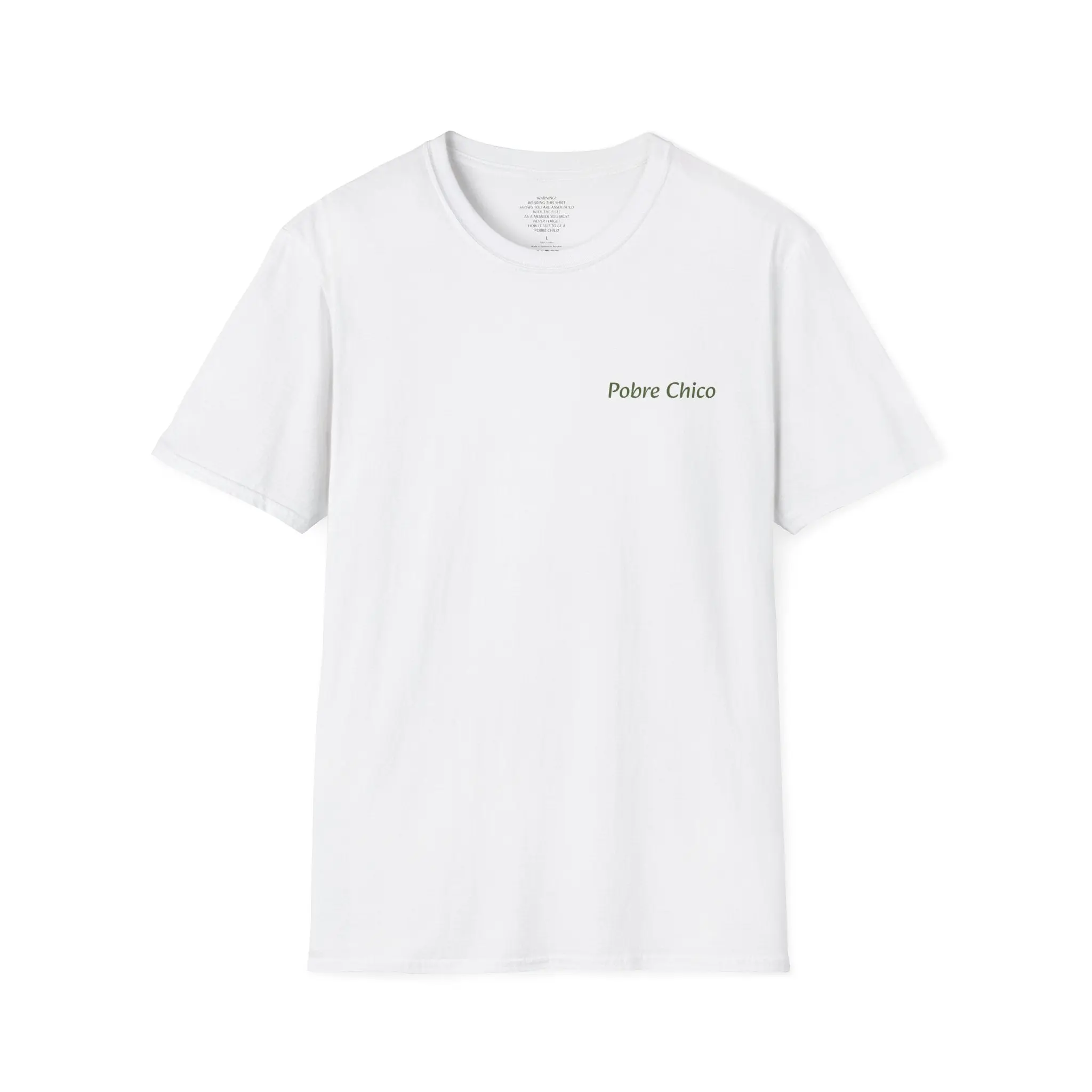 Rap Song Pobre Chico Merch Unisex T-Shirt with Nizzle Man and Ghostface KILLAH