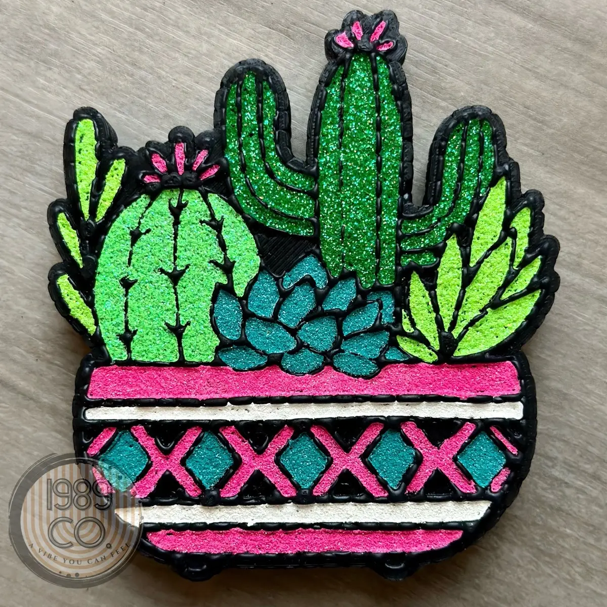 Succulent Pot Car Freshie