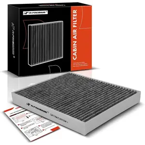 Premium Cabin Air Filter with Activated Carbon Compatible For Chevy,GMC,Cadillac,Buick-Camaro,Colorado,Equinox,Impala,Malibu,Silverado,Traverse,Sierra,Yukon,Escalade,ATS,CT4,Enclave