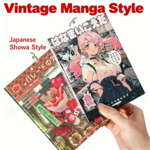 2026 Seasonal Popular Jade Immortal Paper-cut Sticker Book - Romantic Memories Japanese Ancient Manga Stickers |        Hand Account Particle Decoration, Used for, Journals, and Planners DIY Craft Supplies, Suitable for Stationery Enthusiasts and DIY Love