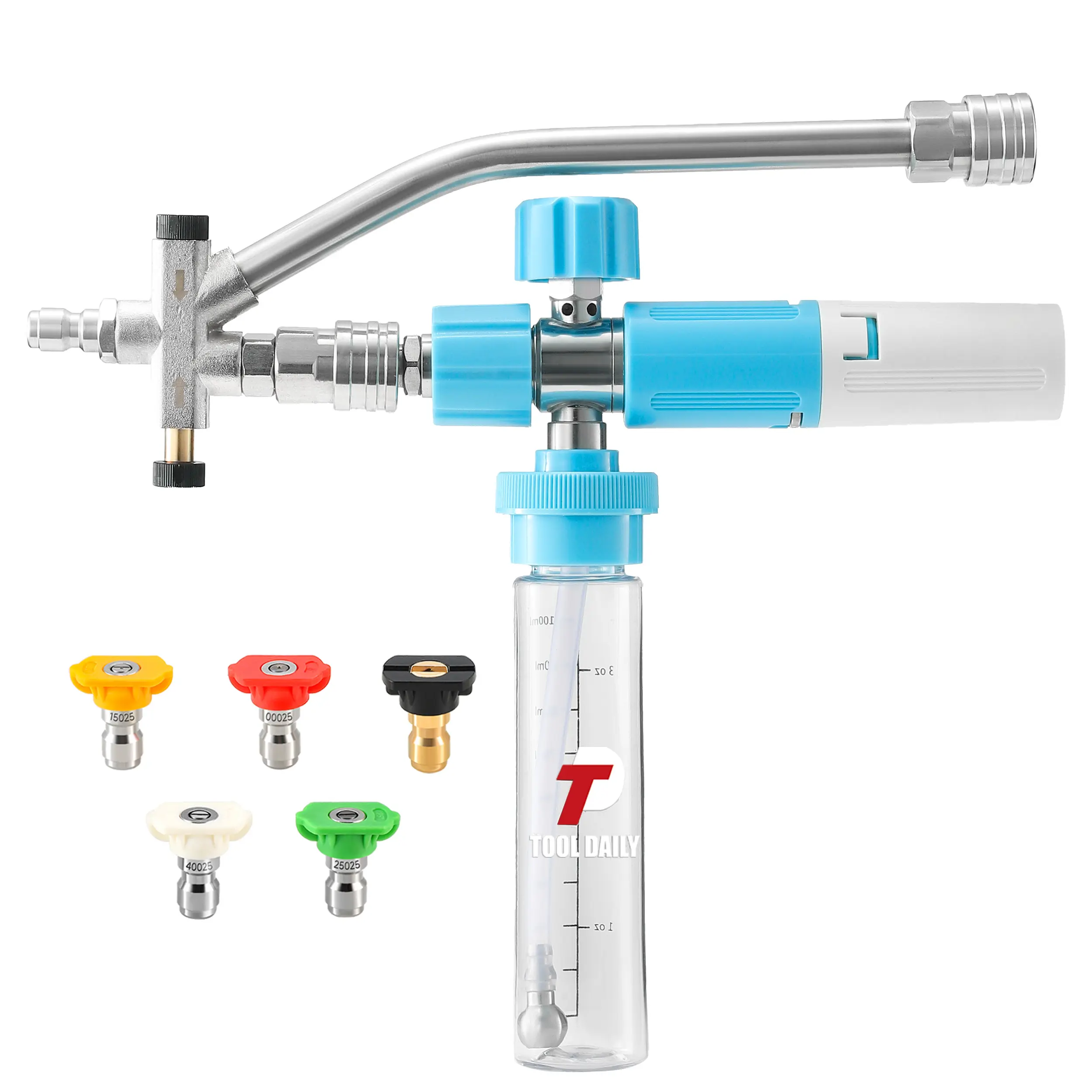 Magnetic Transparent Foam Cannon Pro & Dual Nozzle