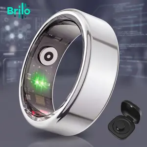 2026 New Titanium Smart Wellness Ring, Fitness Insights & Sleep Tracker, IP68 Waterproof Daily Wearable,Perfect Gift for Him and Her