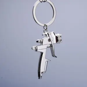 Metal New Water  keychain Car wash tools High-pressure water model  Key chain Party gift Pendant key Ring K2011