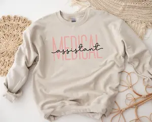 Medical Assistant Sweatshirt, Gift For Coworker, MA Sweater, Assistant Gifts, Nurse Appreciation, MA Hoodie, Gifts For Medical Assistant