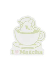 I Love Matcha Sticky Notes - Cute Design with Matcha Flavor and Cup Illustration