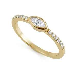 Gold Plated Ring - Elegant Minimalist Design for Casual & Formal Wear - Versatile Jewelry Piece for Any Finger - Ideal Gift or Personal Treat