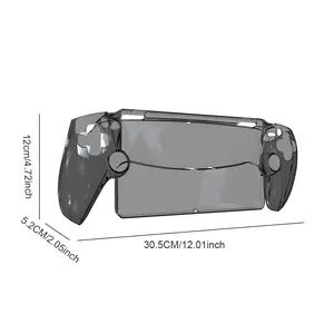 Transparent Protection Cover Shell PlayStation Portal Game Machine Shockproof Anti-Scratch Case for PS Portal Console