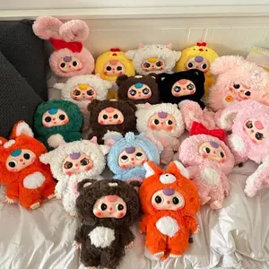Baby three - 400% V1 Big Baby Mystery Boxes Collection Bag Pendant Bunny Plush Dolls Soft Collectibles Hidden Style 4 Hidden Probability:1/9,summervibes