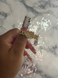 HK face Double ring finger ✨