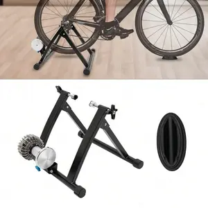 Sport Steel Bicycle Trainer Stand Exercise Stand  Adjustable Indoor Exercise Bike Trainer