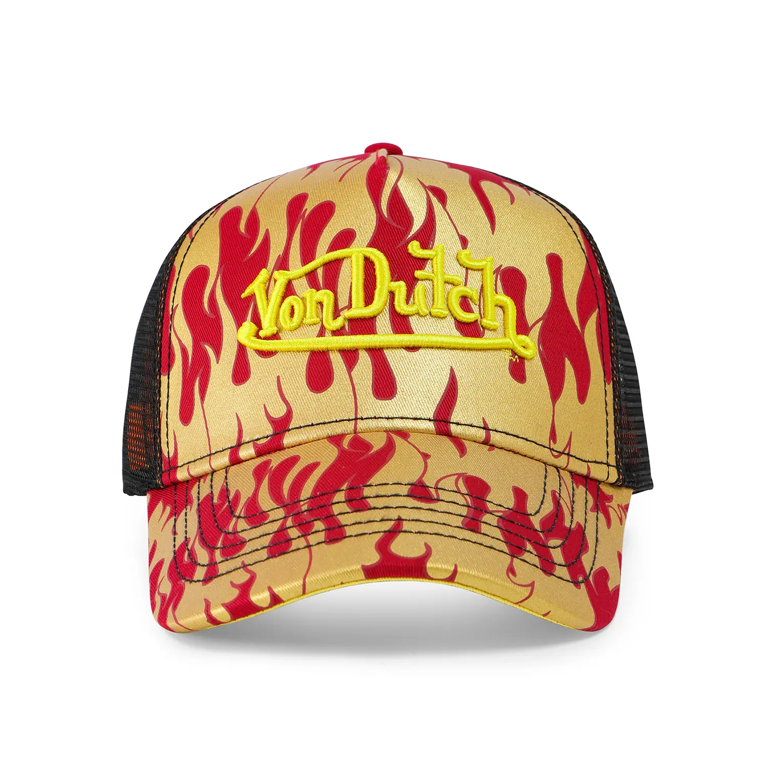City of Angels Red Yellow Trucker Hat