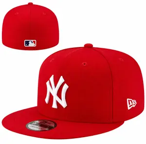 Size 71/4 MLB Team Logo Flat Bill Hat – New Era Snapback Baseball Cap with Dodgers Yankees White Sox Pirates Braves Cardinals Collection, Premium Embroidered Design for Men Women, Streetwear Urban Fashion, TikTok Trending Viral Sports Accessory Hat
