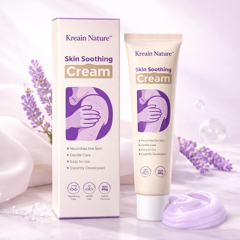 Kreain Nature Skin Soothing Gel Containing Indian Safflower Root Extract and Tea Tree (Mentha) Leaf Extract.