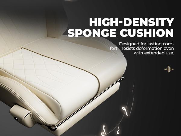 GTPLAYER Gaming Chair with 5.1 Compatible Bluetooth Speakers, High Back Ergonomic Design, 150° Maximum Inclination, PU Leather, Assembly Required GTPLAYER Gaming Chair with 5.1 Compatible Bluetooth Speakers, High Back Ergonomic Design, 150° Maximum Inclination, PU Leather, Assembly Required