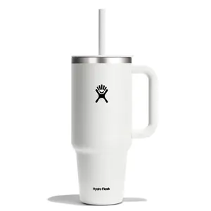 Hydro Flask 40oz All Around Travel Straw Tumbler - White