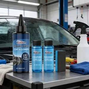 Homonth Coating Kit, Dirt Removal, Renovation, Scratch Prevention, Glossy Car Surface Care, Paint Protection, Renewal Coating Agent