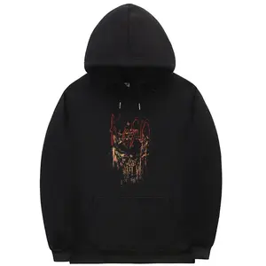 Rock Korn Band Hoodie Skeleton Graphic Pullover Rare Nu Metal Music Hoodies Men Women Gothic Vintage Hooded Tracksuit  C913 8MA