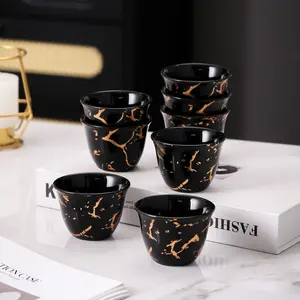 Durable Ceramic Milk Coffee Cup Set, Perfect for Hot & Cold Drinks, Ideal Gift for Home Use, Party, Dinnerware