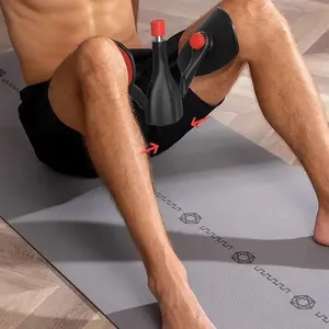 One-piece adjustable weight (20-80 pounds) Kegel exercise equipment for both men and women. Home fitness equipment. Used for thigh, inner leg and leg exercises, arm exerciser, pelvic floor muscle trainer.