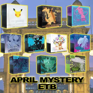 Pokemon English April Mystery ETB Game CARDS LIVE OPENING