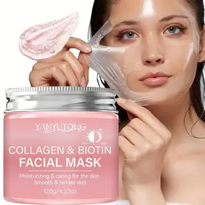 Collagen Biotin Mask with Skin Rejuvenation and Revitalizing Essence provides nourishing, brightening, Hydrating and Moisturizing care for the skin, leaving the skin soft, smooth, elastic and naturally radiant.