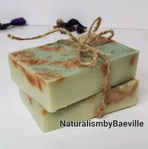 Eucalyptus Lily Cold Sinus Allergies Natural Soap Bar| Gift for Her