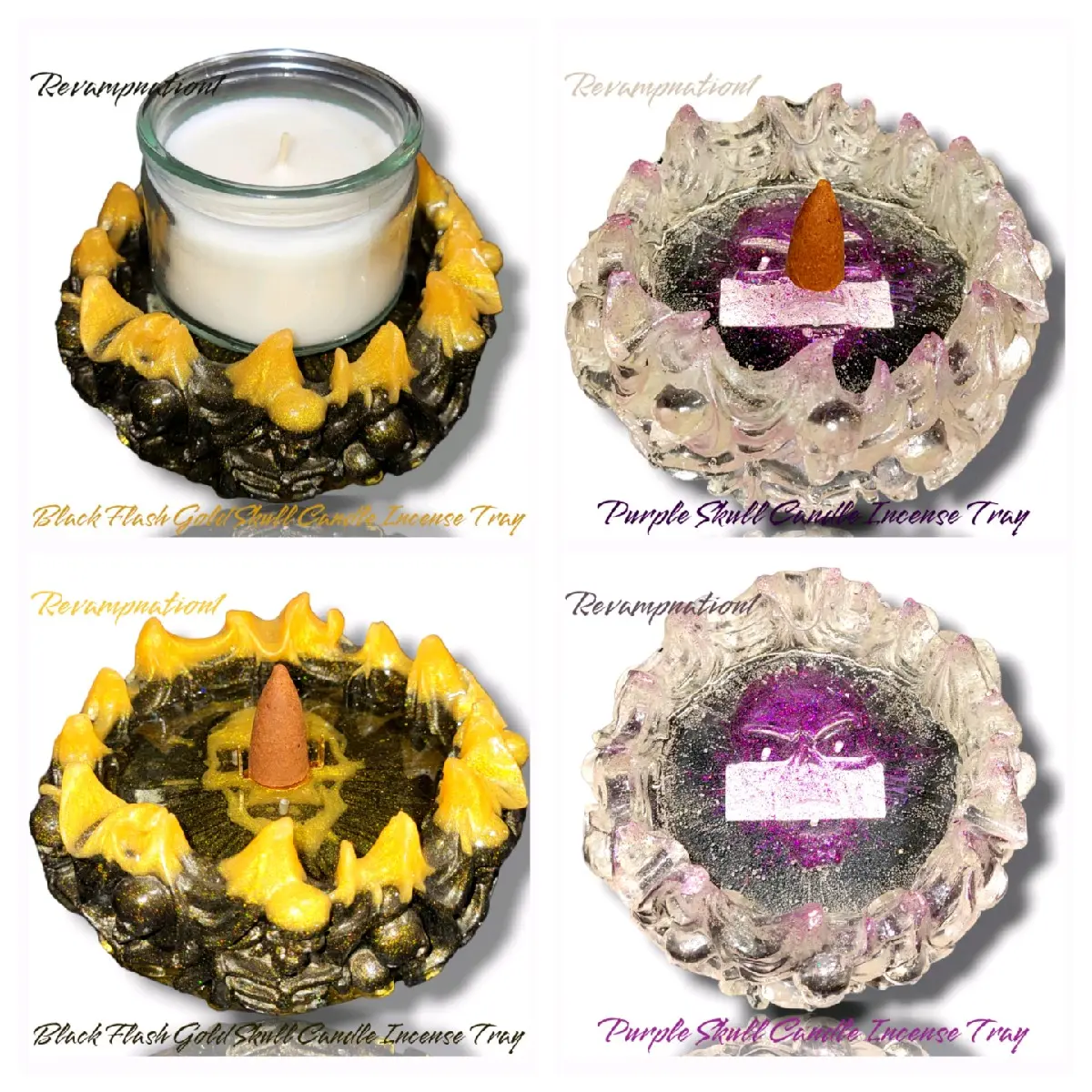 Underworld Candle Incense Trays