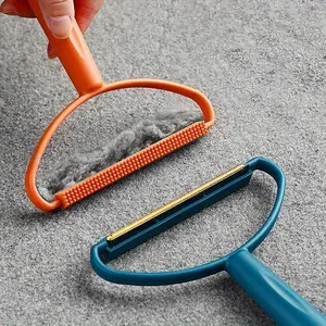 2pcs Fabric Shaver,Double-Sided Cleaning Brush, Sweater Coat Manual Fur Ball Removal Tool, Household Clothes Pilling Trimmer,