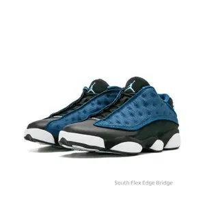 Warriors Blue Low-Top Retro Fashion Trendy Versatile Wear-resistant and Non-slip Basketball Shoes