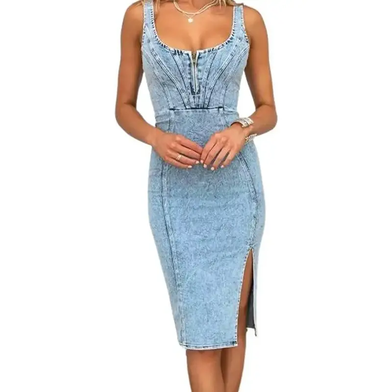 cute denim dresses - TikTok Shop