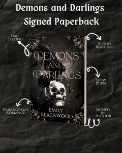 Demons and Darlings Signed Paperback by Emily Blackwood (paranormal fake-dating duet book 1)