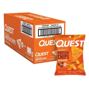 Quest Nutrition Tortilla Style Protein Chips - Nacho - 8pk/1.1oz