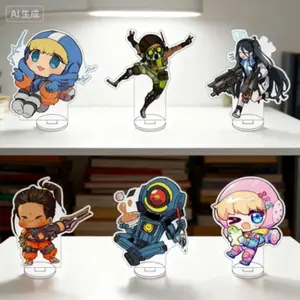 Apex legends Figure Stand Modela Q-style desk decoration items Horizon/Wraith/ntage/Rampart/Bangalore Acrylic stand standing