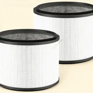 Replacement HEPA Filter 2-Pack for Dyson HP01 HP02 DP01 DP02 Air Purifiers, Compatible with Part 968125-03, Pet Hair & Allergen Reduction, Washable and Reusable, High-Performance Air Purification